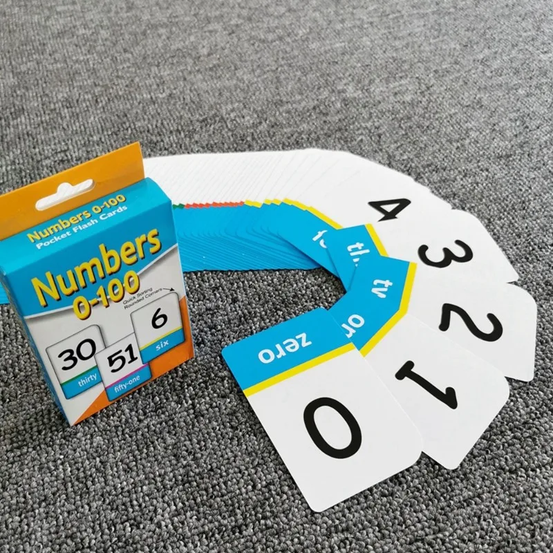 

《0-100 enlightenment digital teaching cards》Zero to One Hundred Enlightenment Digital Teaching Learning Cards Enlightenment