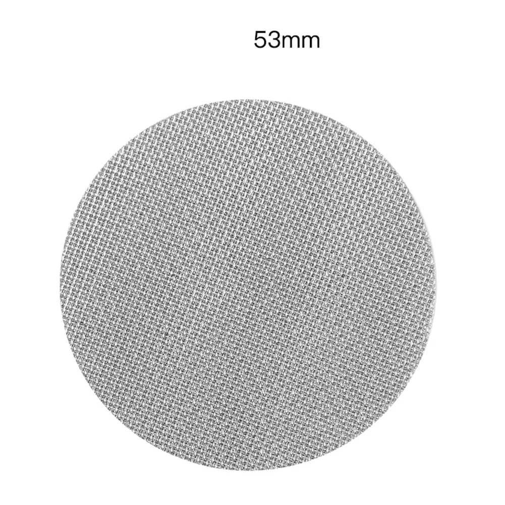 Brand New Coffee Filter Screen Kitchen Tool Portafilter Reusable Silver Stainless Steel 51MM For Espresso Machine