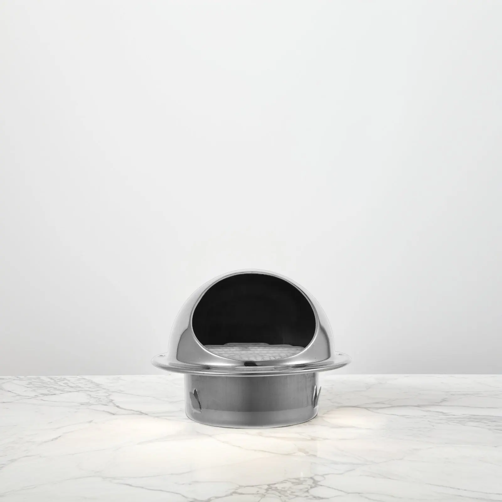 Stainless Steel Vent Hood Windproof Round Vent Cover Grill for Kitchen Fan Dryer Exhaust Ventilation System Dryer Outlet Cover