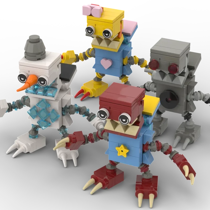 

Строительные блоки MOC фигурка монстра, набор игрушек, конструктор с персонажем из сериала «очень странные», игрушки на Хэллоуин для мальчиков, рождественский подарок