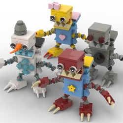 MOC Monster Figure Model Building Blocks Toys Set Stranger character Construction Toys Halloween Toys For Boys Christmas Gift