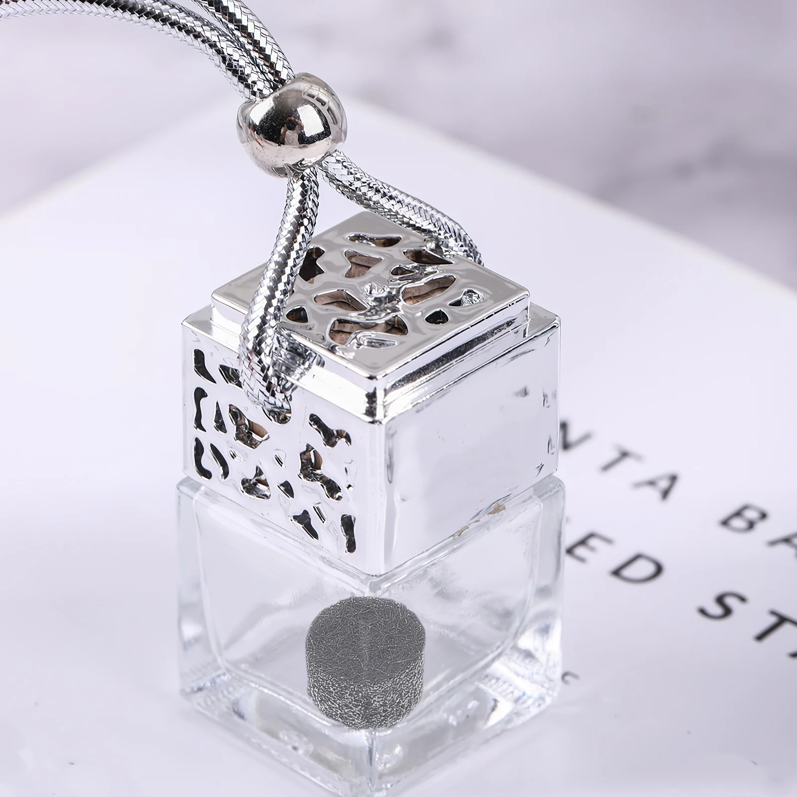 

100pcs Aromatherapy Cotton Tablets For Car Essential Oil Diffuser Refill Pads Unscented Replacement Sheets Safe Long-Lasting