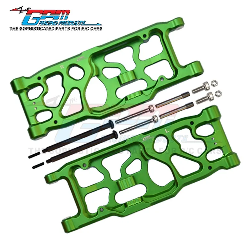 ARRMA 1/5 크라톤/아웃캐스트 8S EXB ARA110002T1/T2 알루미늄 리어 로워 암 - 8S RC 몬스터 트럭용 헤비 듀티 CNC 업그레이드 페어