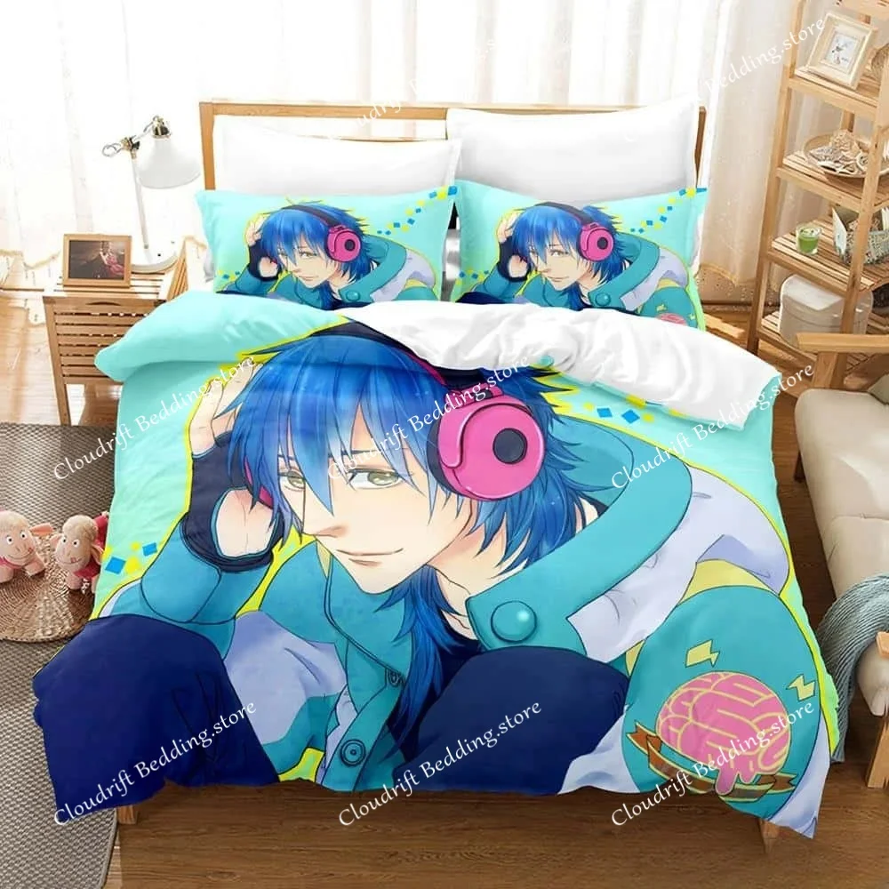 New 3D Print Anime Bed DRAMAtical Murder Bedding Set Single Twin Full Queen King Size Bed Set Adult Kid Bedroom Duvet Cover Sets