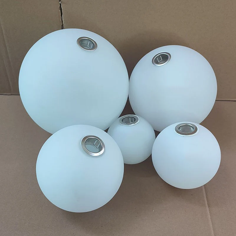 White Glass Lamp Shade for G9 Bulb, Frosted 2cm Fitter Opening Accessory Glass Fixture Replacement Globe or Lampshade