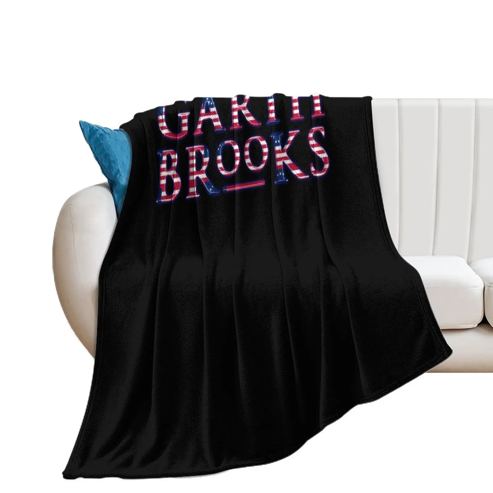 Garth Brooks Garth Brooks Throw Blanket Tourist Soft Plaid Polar Blankets