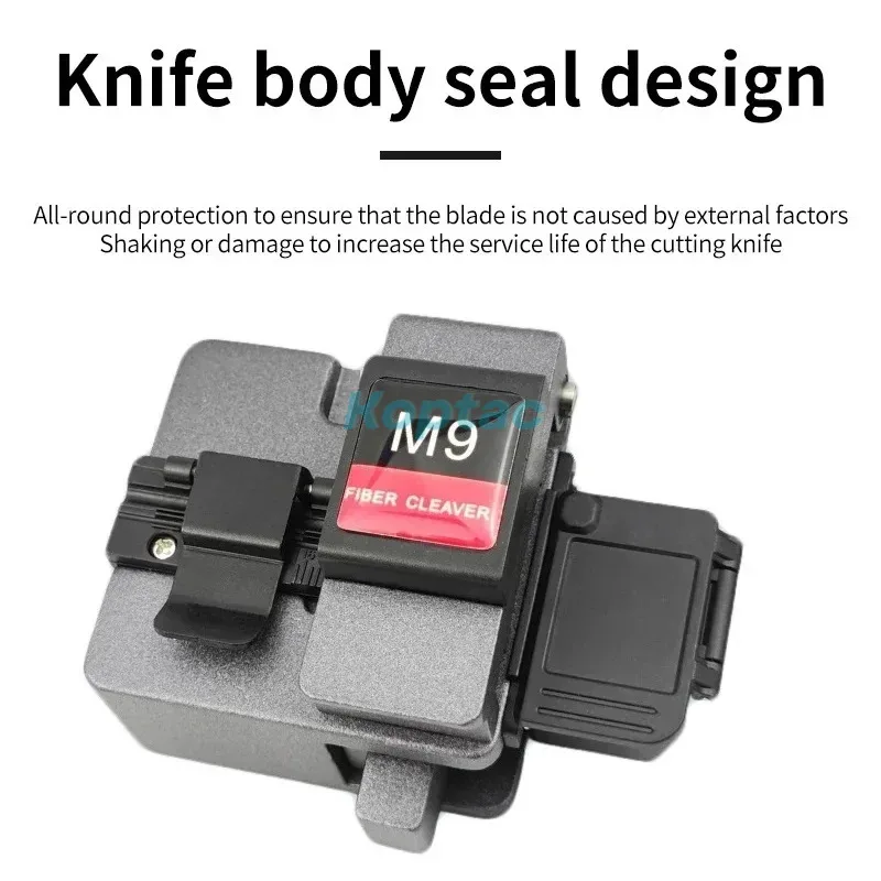 Fiber Optic Cleaver SKL-M9 Cable Cutting Optical Knife Tools High Precision Cleavers 16 Surface Blade FTTT