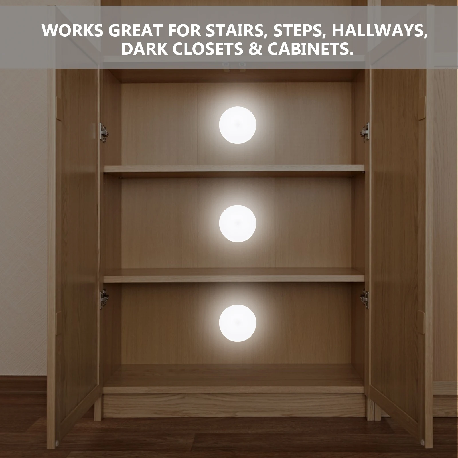 

Intelligent Human Corridor Night Lamp Body Induction Night Lamp USB Chargeable Bedroom Closet Hallway Small