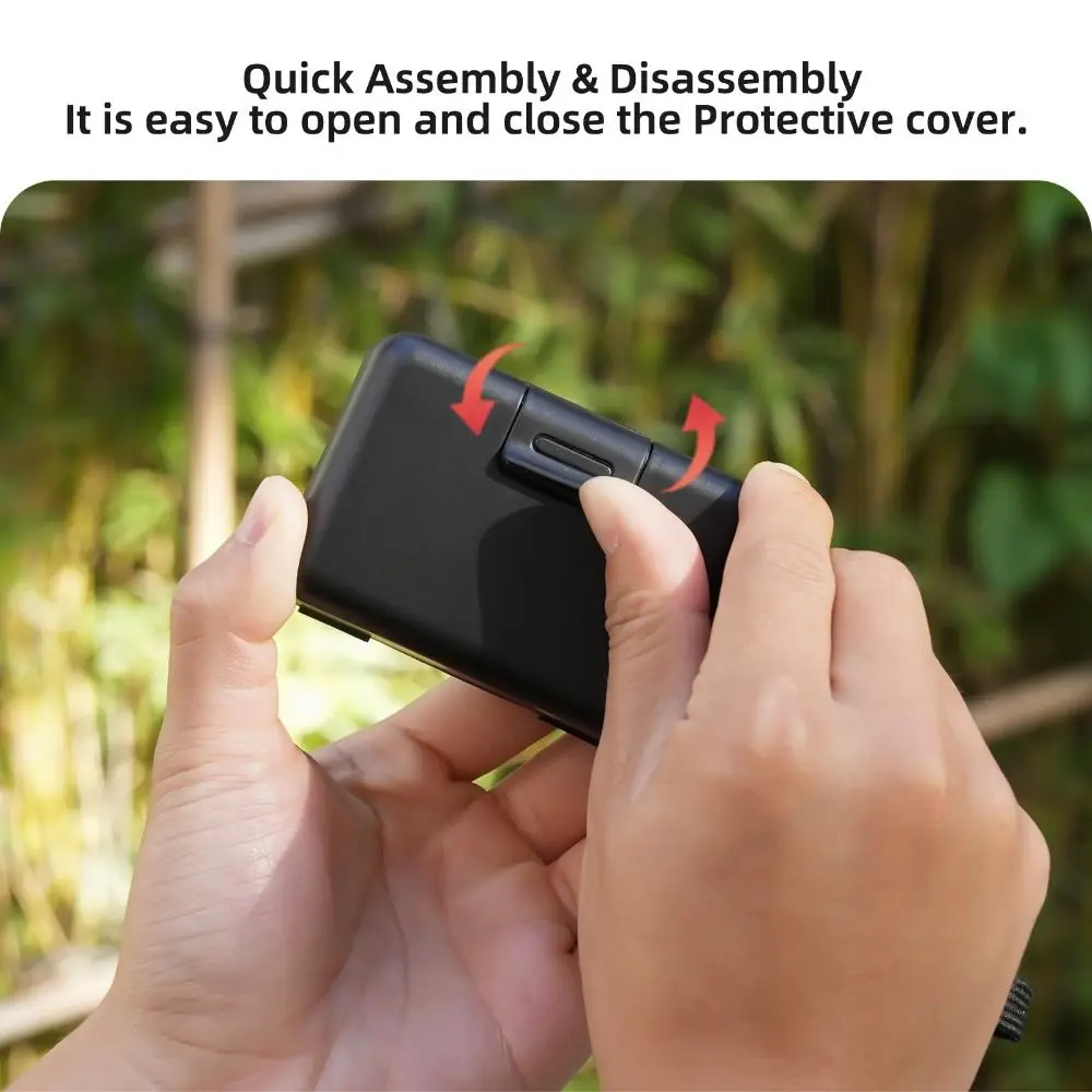 

Portable Protective Case Anti-scratch with Lanyard Storage Box Shockproof Dustproof for DJI Osmo Action 6/5Pro/4/3