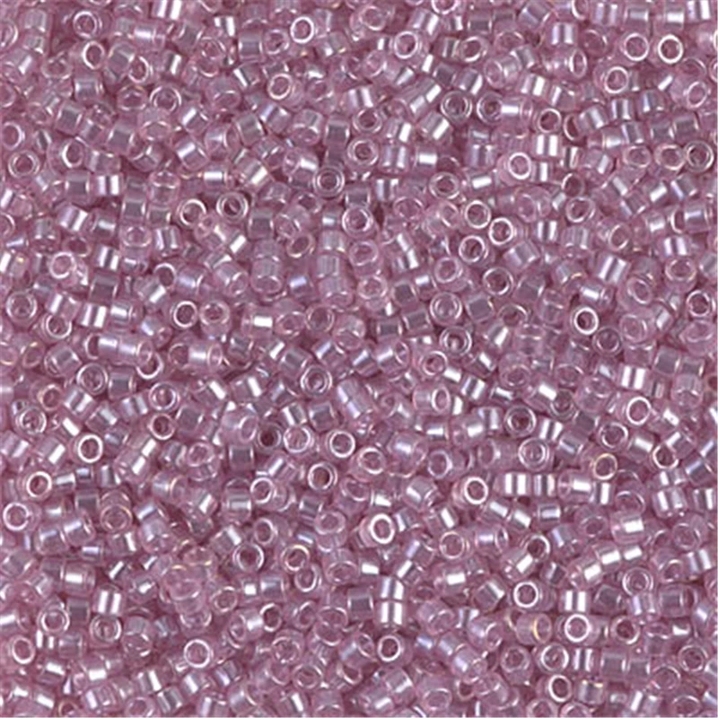NONE 11/0 Japan Miyuki Delica Rocailles glasierte Glanzfarben Rocaillesperlen Zubehör für Handarbeiten DIY Schmuckherstellung Ohrring Armband 4