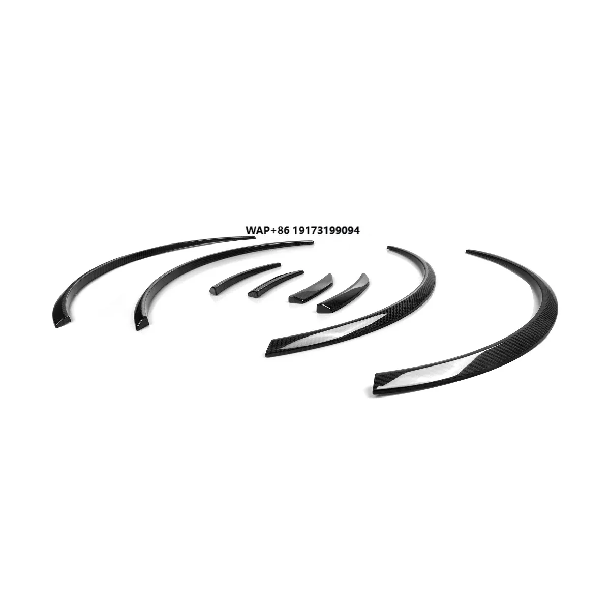 

Dry Carbon Fiber Wheel Brow 8PCS for BMW G80 M3 Sedan 2021+ MP Style Wheel Arches Cover Stick on Car Wheel Eyebrow Ornaments