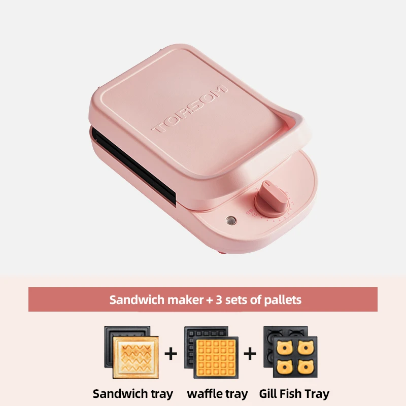 Pink with 3 Plates