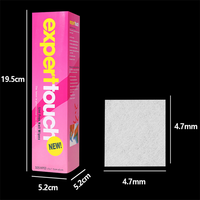 1/2/5/10 Boxes Nail Polish Remover Wipe Lint Free Cotton Pads Cleaning Tool Nail Art Wipes Tips UV Gel Polish Removal Pad Wipes