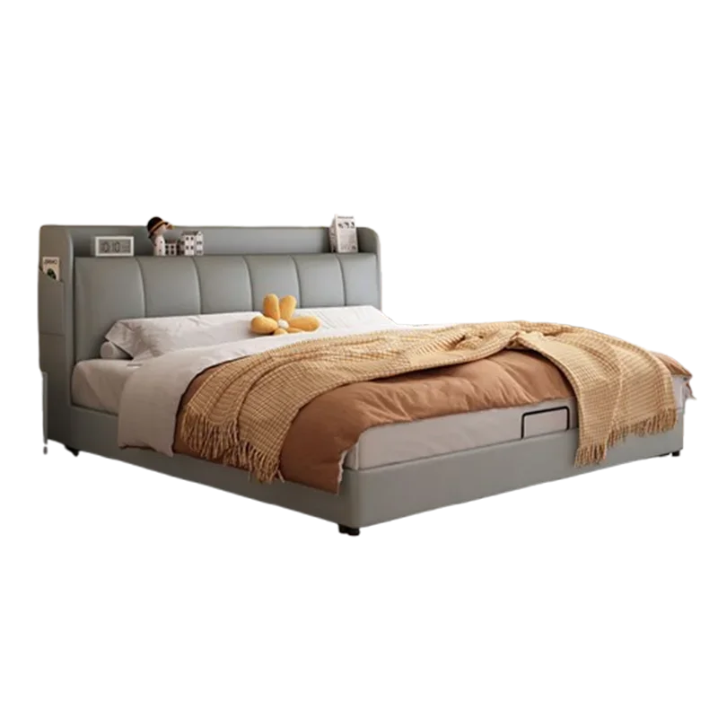 

Safe Bedroom Bed Modern Girls Double Luxury Children Castle Bed European Simple Princess Sleeping Wooden Beliche Patio Furniture