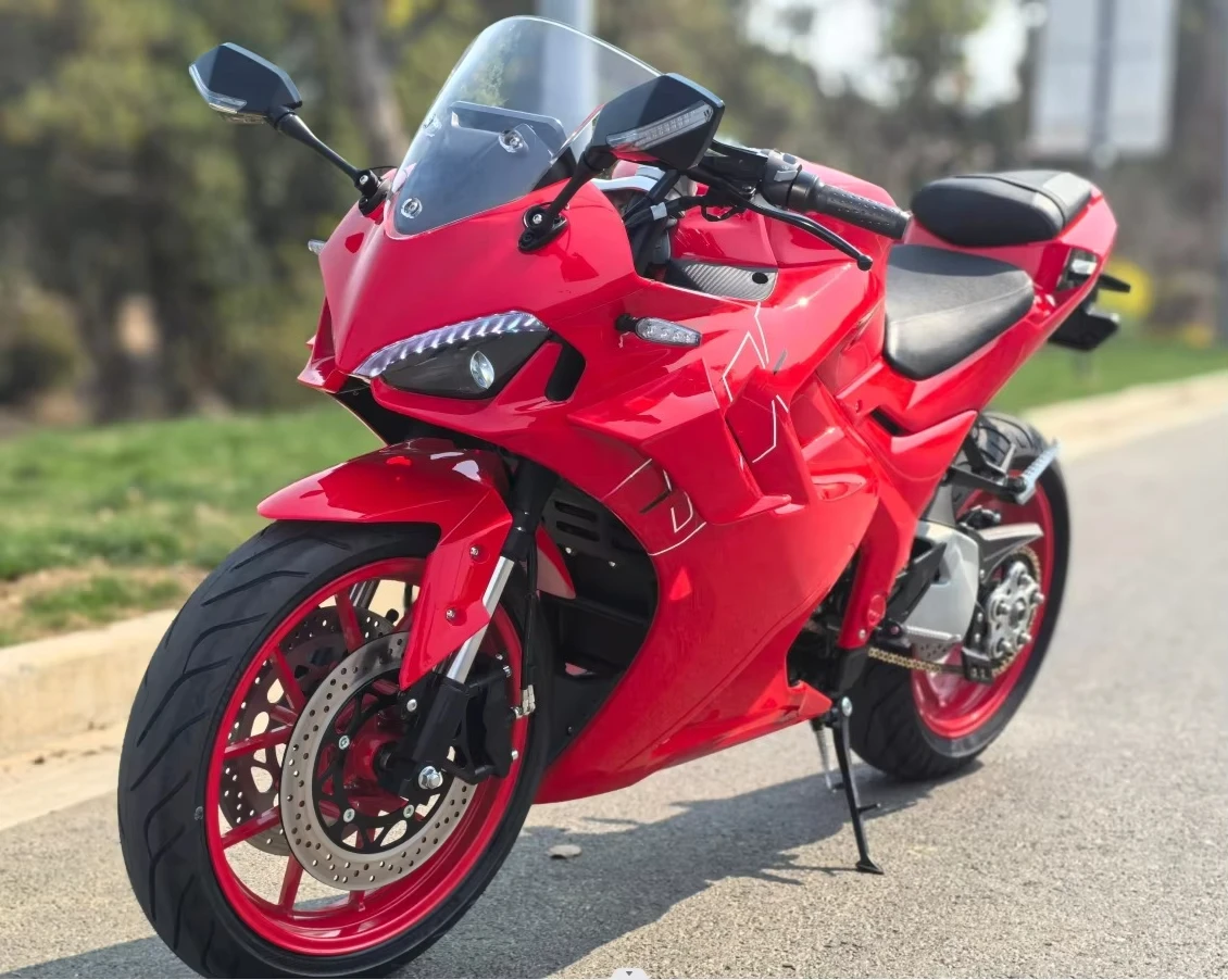 Stlf Wuxi Factory Direct Sale 8000W DK Electric Motorcycle With CarPlay DashboardRussian Certificate Of Conformity