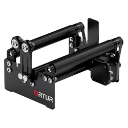 Accessoires voor lasergereedschap Ortur YRR 2.0 Roterend voor lasergraveermachine Y-as Roterende rolmodule Graveerblikken Fles