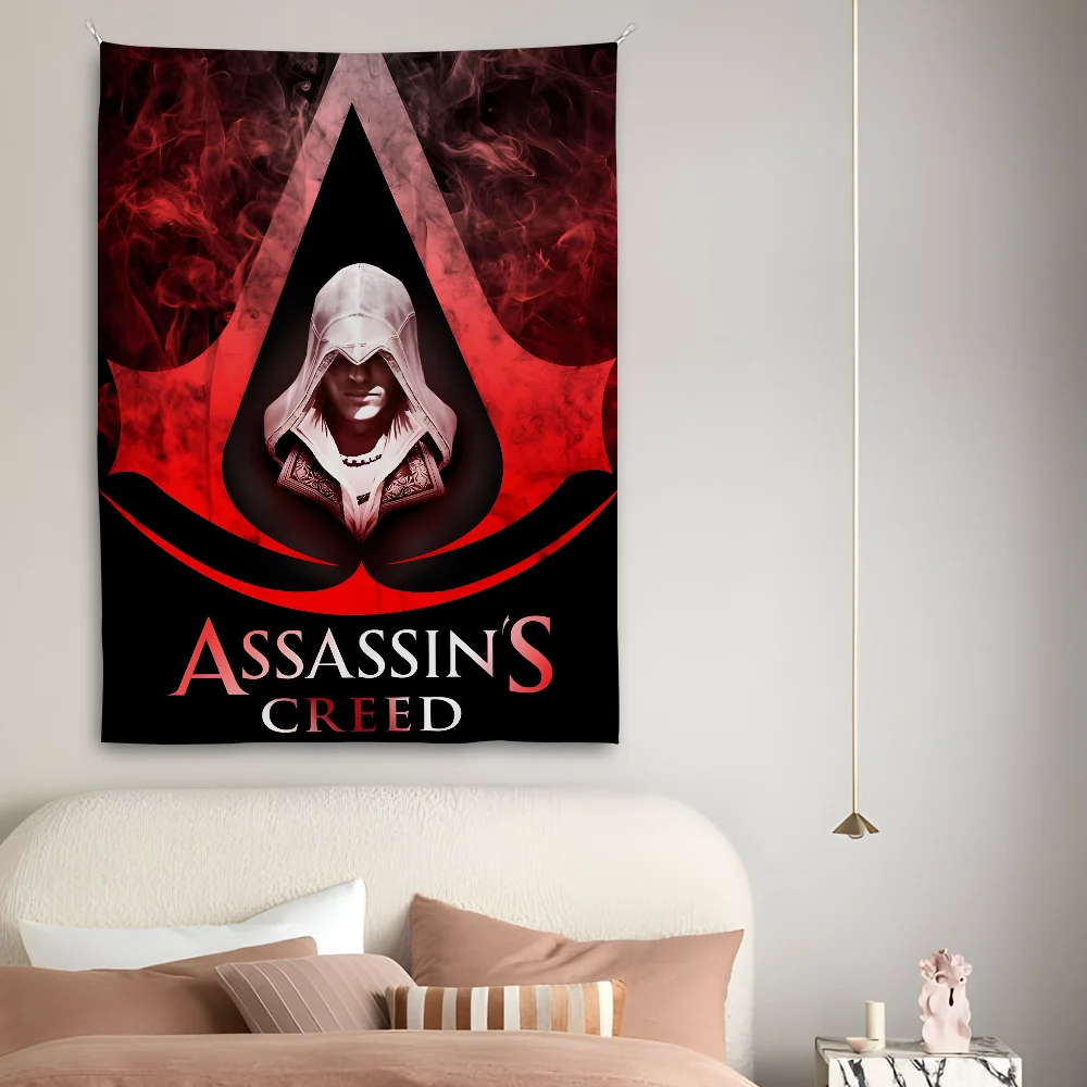 A-Assassins C-Creeds Cool Game Jumping Tapestry Perfect For Home&Living Bedroom Decor Wall Art Backdrop Banner