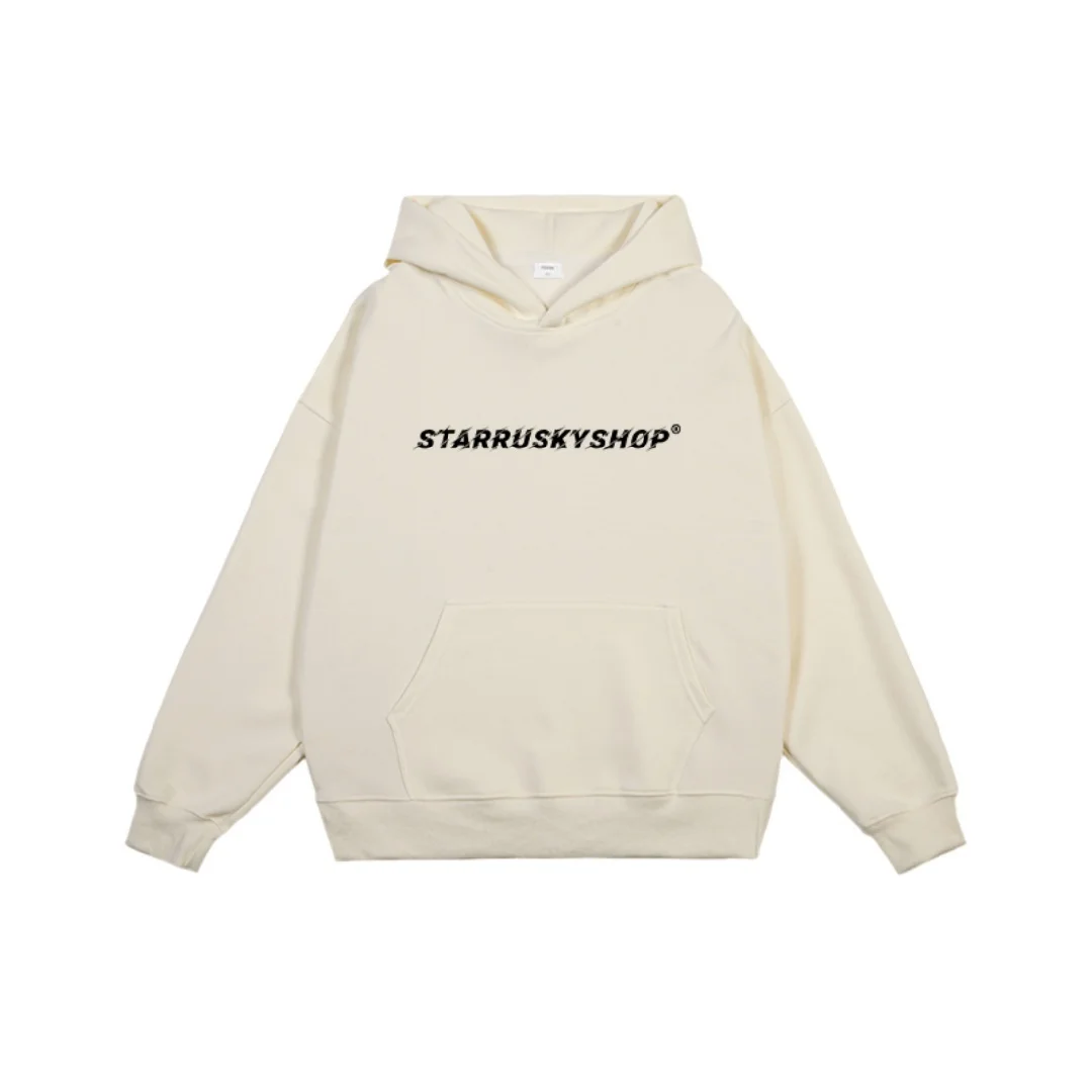 A trendy brand letter graphic hoodie Pure Cotton Spring And Autumn Luxury Niche Brand Fashion Men's And Women's Y2K Hoodie