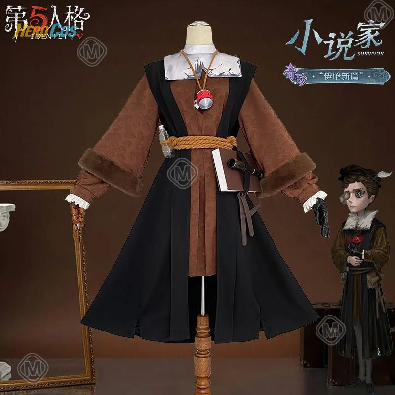 

Identity ⅤNovelist Cosplay Orpheus Costume Party Fashion Handsome Uniform Halloween Role Play Clothing HERO Cos
