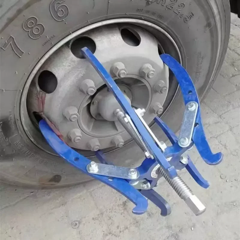 For Tire Puller Five Claw Multi Function Puller Cart Front Wheel Rear Wheel Bearing Tool