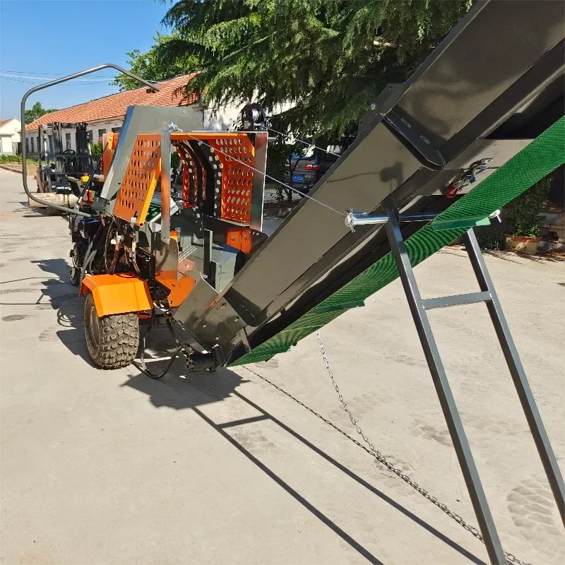 Log Splitter Horizontal Hydraulic Firewood Processor, Log Processor for Wood Splitting