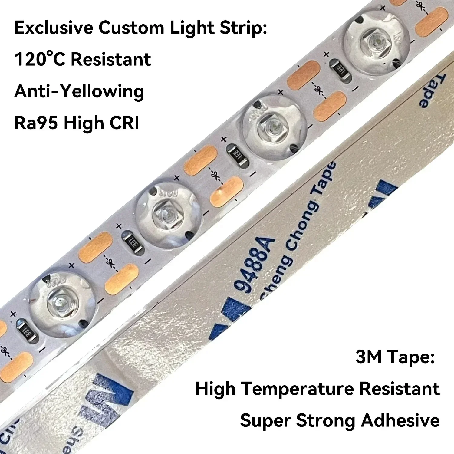 For Bambu lab A1 mini Light Led strip High temperature resistance Super bright Bambu lab a1 Led 3D printer accessories