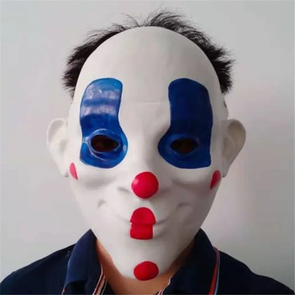 Anime Joker Bank Robber Mask Clown Masquerade Fancy Masks Prop Accessory Set Halloween Christmas Adult Birthday Party Gift