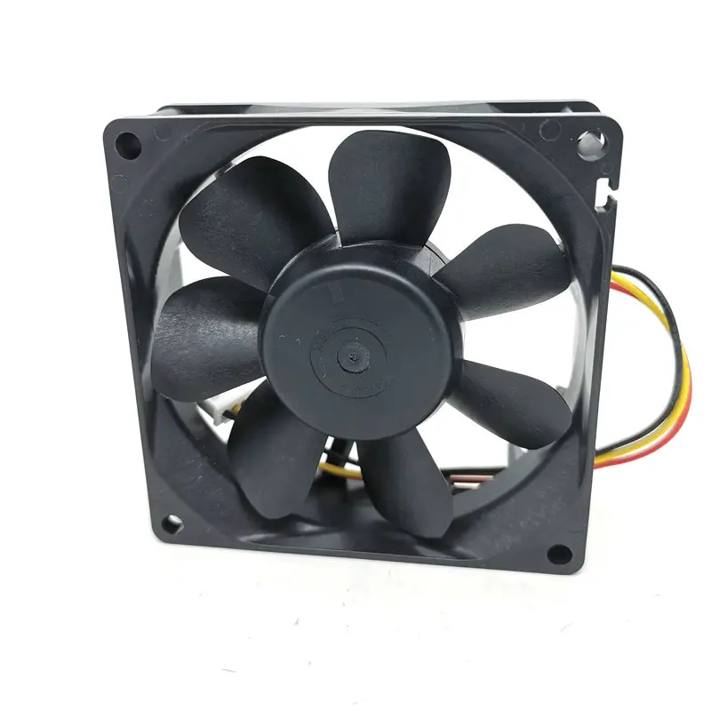 8cm 8025 12v 0.38A 9A0812G4D01 3wire Cooling fan 80*80*25MM hzdo