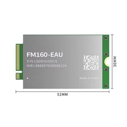 FM160-EAU 5G Module SDX62 Chipset SA/NSA 5G NR Sub-6 Band LTE Cat20 M.2 Modem Asia Europe Australia MIMO GNSS