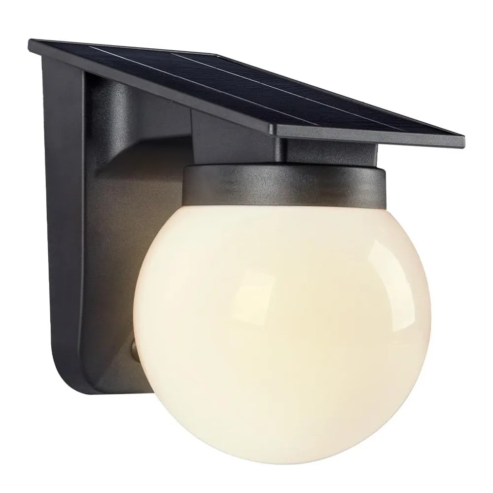 Auto on/Off Solar Wall Light Wall Mounted Sturdy Outdoor Solar Wall Lamp RGB Color Changing Durable Solar Induction Lamp Porch