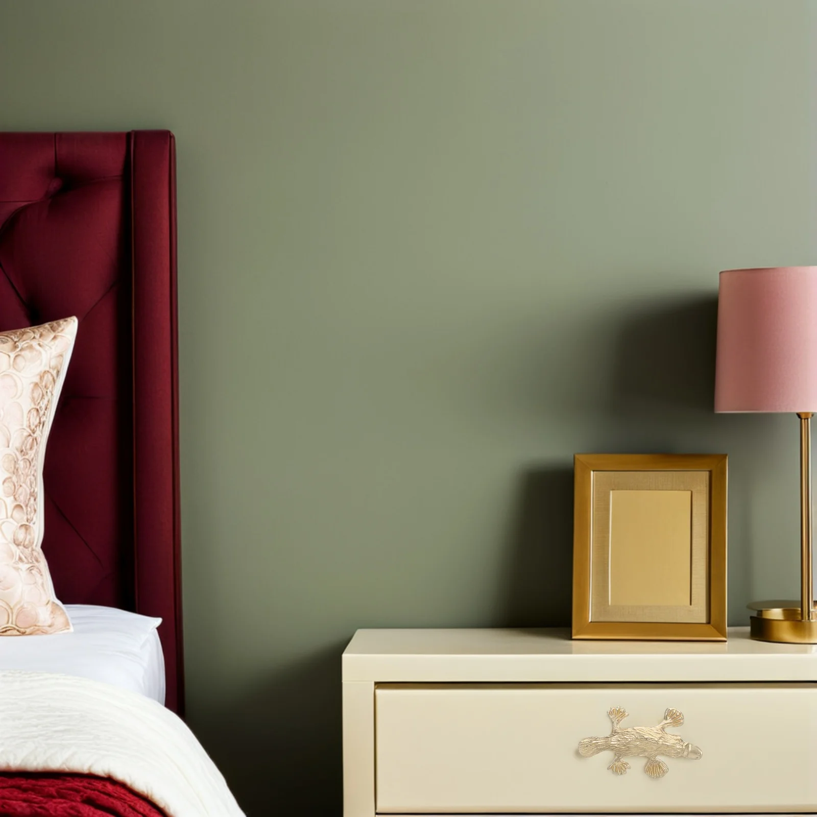 

Brushed Gold Duckbill Cabinet Handles Single Hole Drawer Pulls Animal Knobs for Kitchen Dresser Vintage Decorative Hardware