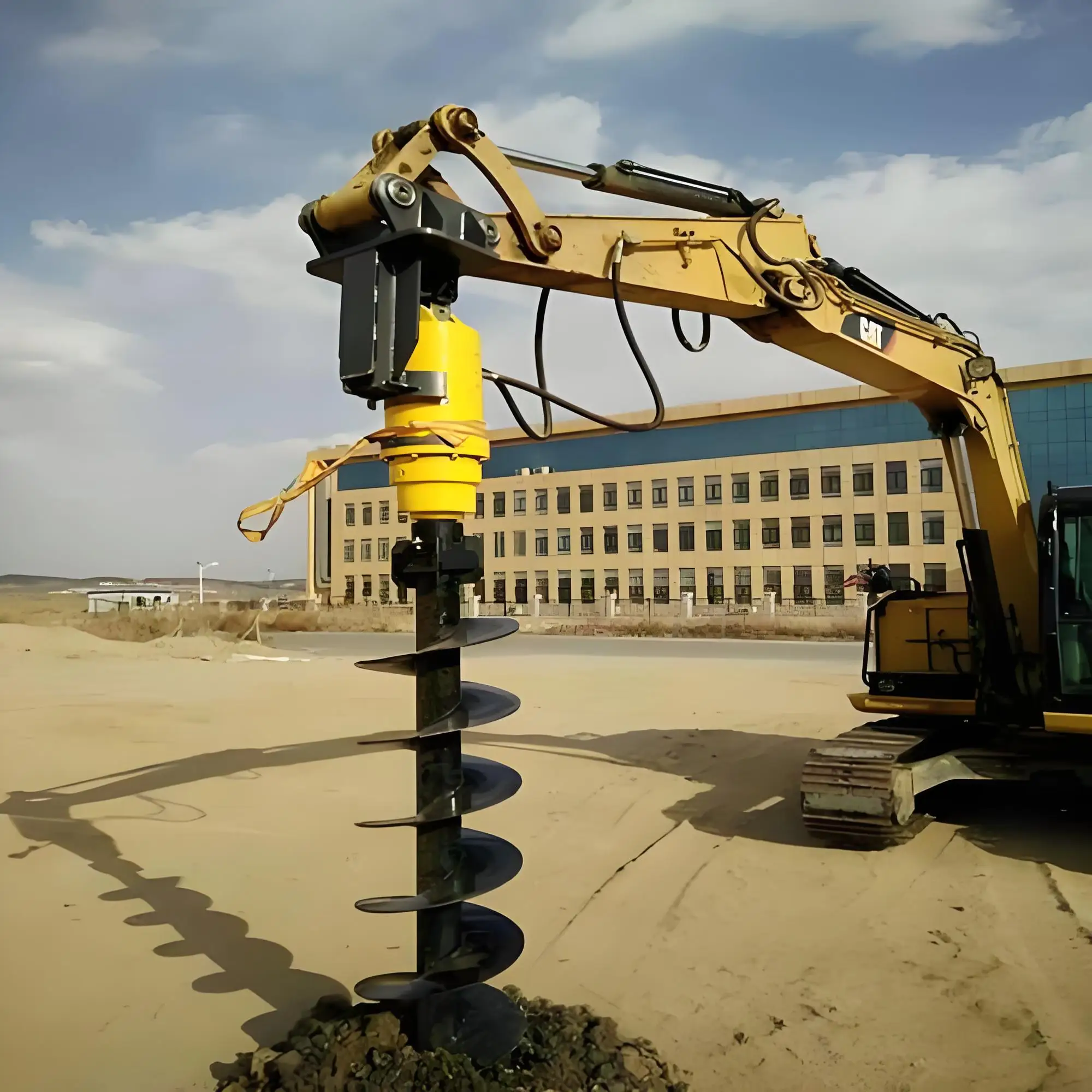 مرفق مثقاب زراعة الأشجار الصغير مع محرك للاستخدام في الحضانة والمزرعة