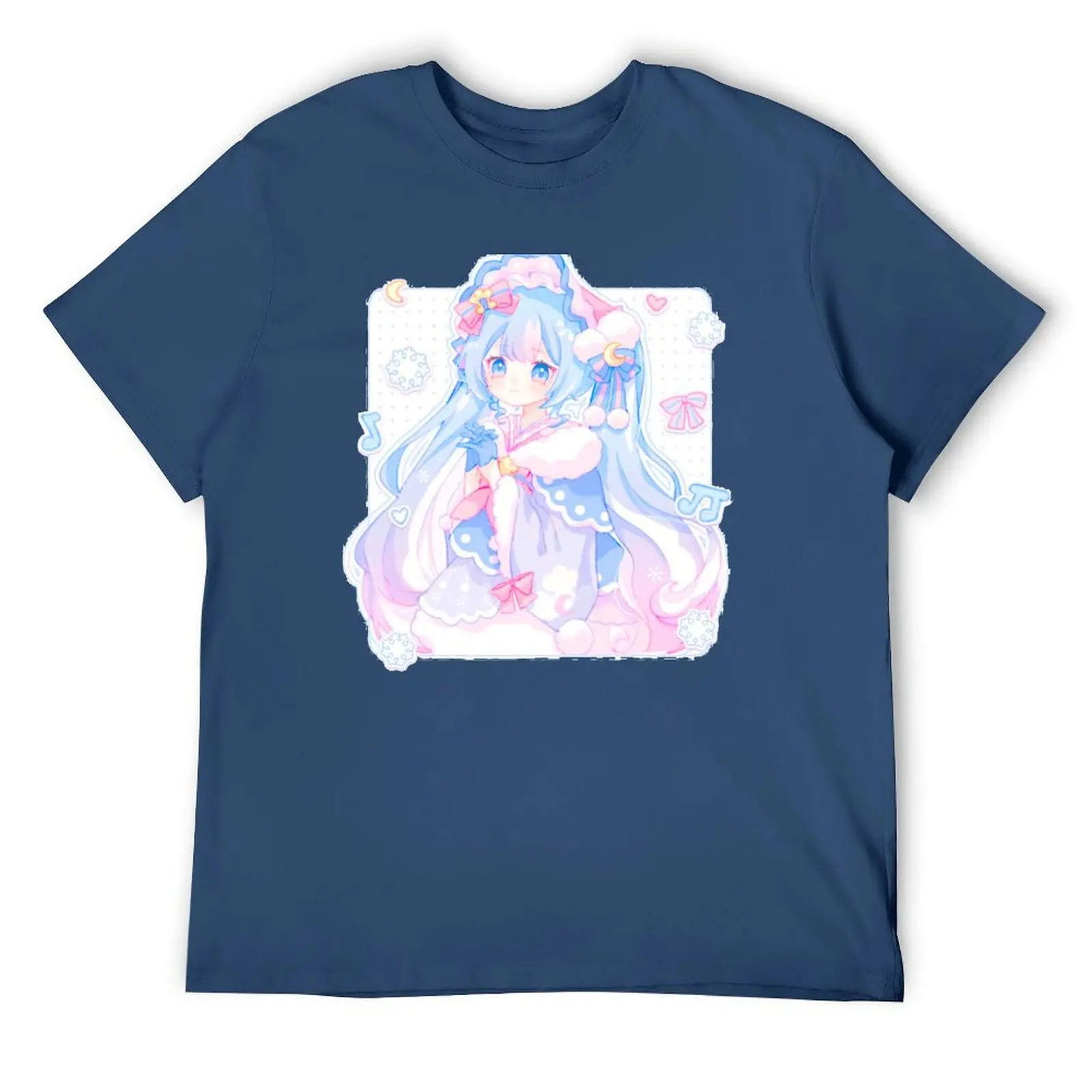 Pastel Snow Hatsune Miku T-Shirt sublime plain shirts graphic tees mens shirts graphic tee