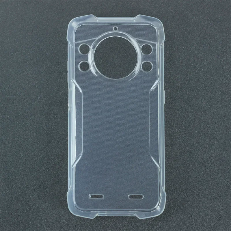 Dla Cubot KingKong 9 Etui na telefon Miękka silikonowa osłona tylna dla Cubot KingKong9 Czarne przezroczyste etui ochronne Coque — zdjęcie 4