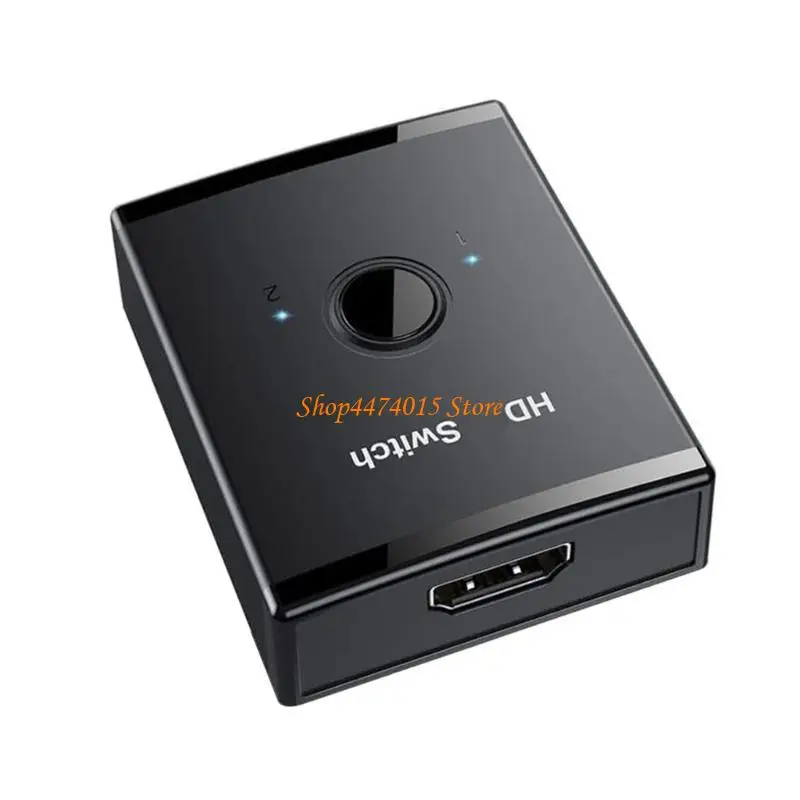 K1AA 1 Вход 2 Выходные разветвитель 4K Видео -сплиттер экстрактор 1 в 2 выхода дистрибьютора