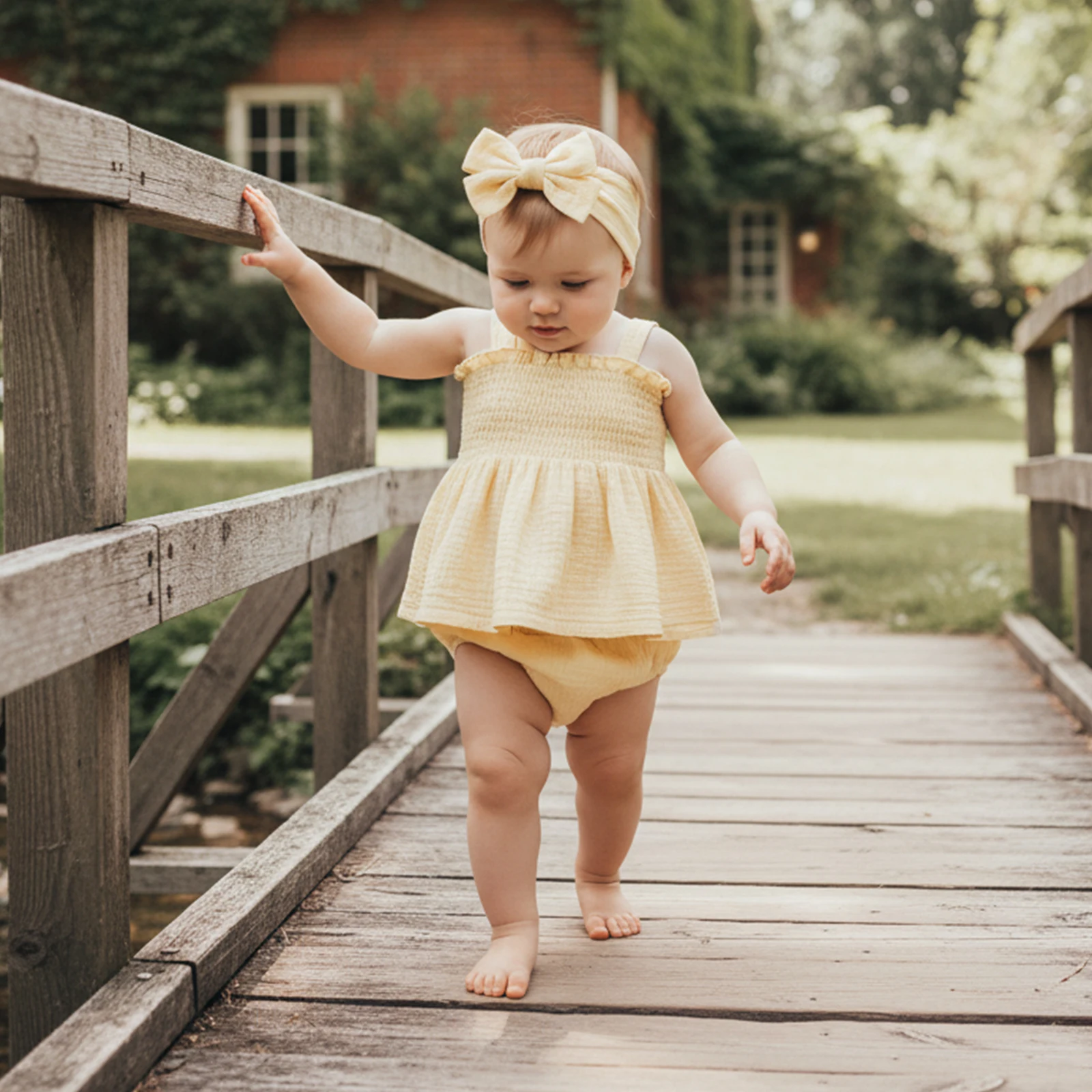Lovely Summer Newborn Baby Girls Clothes Sets Solid Color Sleeveless Ruffles Ruched Tanks Tops+Shorts Holiday Beach Outfits