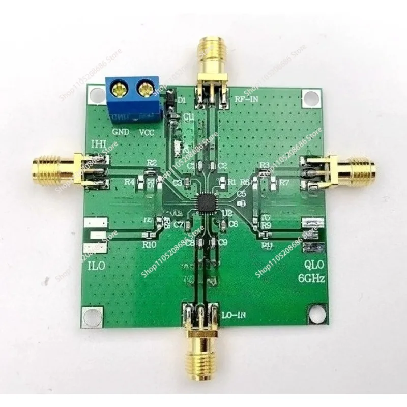 High Performance IQ Mixing Module Orthogonal Demodulator Downmixer 6GHZ