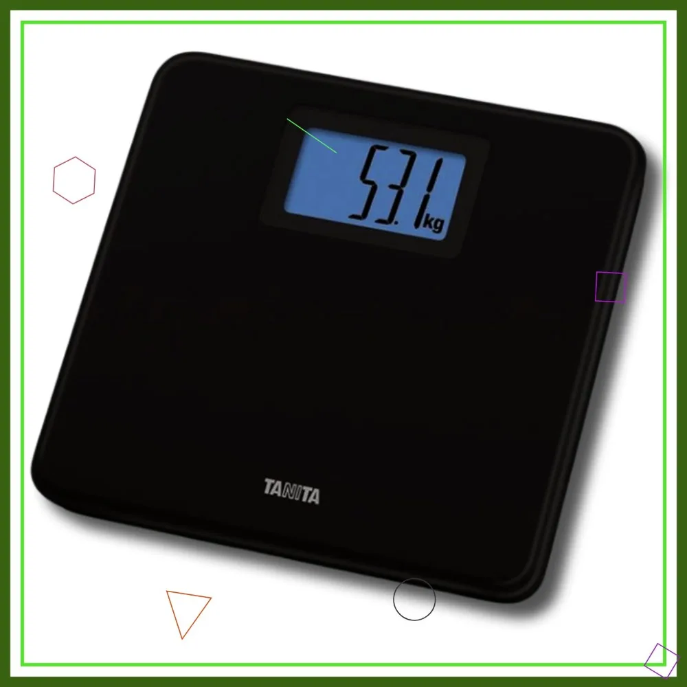 

Digital Bathroom Scale with 330 lb Capacity - Large Blue Backlit LCD Display - Accurate Step-On Operation