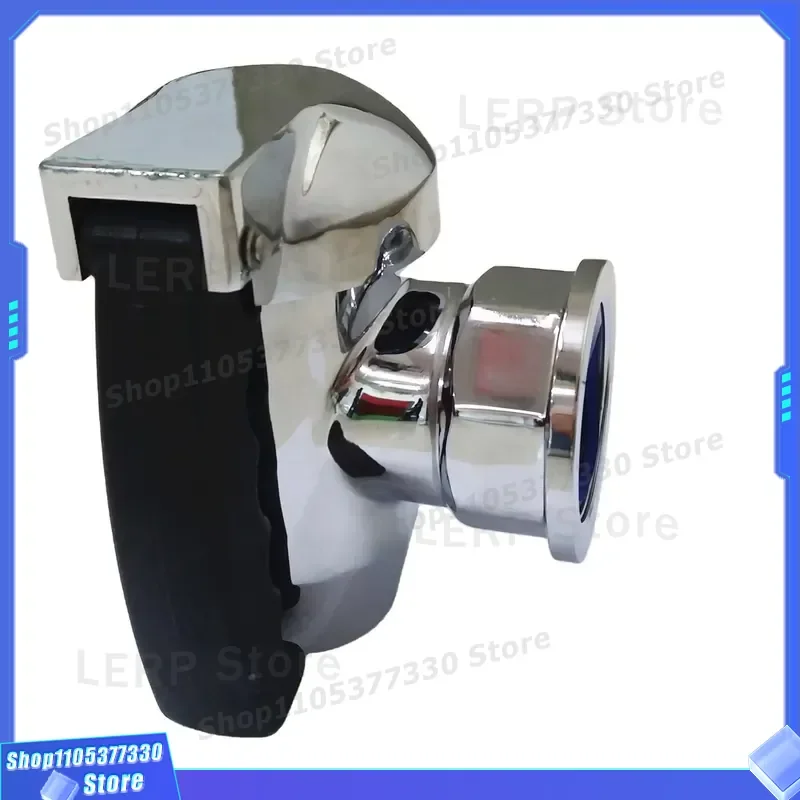 2 Inch Stainless Steel Fryer Control Valve Commercial Kitchen Drain Valve for Soup Bucket Direct Factory Supply High Quality