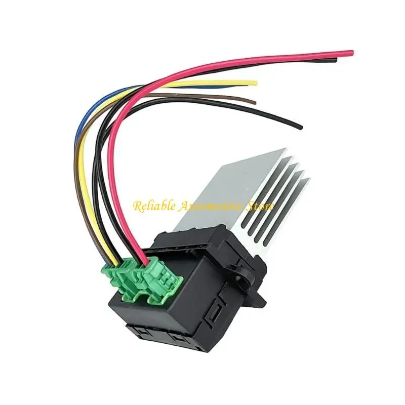 M68B Heavy Duty HVAC Blower Resistor with Anti Corrosion Coating for Vehicle 7701048390 7701207718 107207607406 6441L2 509355