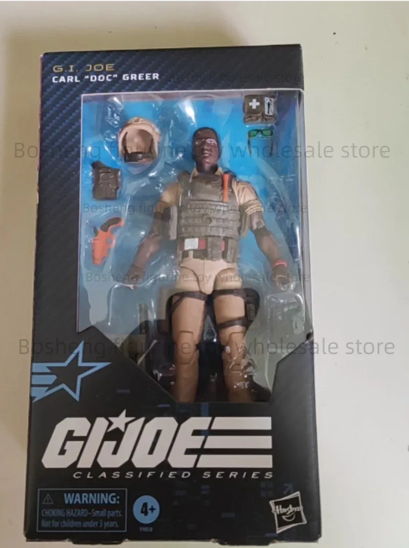 

In Stock G.I. Joe GI Joe Classified Series 6" 122 Carl Doc Greer Action Figure Model Toy Hobby Gift