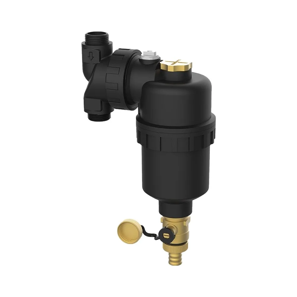 Black Heating System Filter Reliable Heating System Filter Boiler Filter Underfloor Heating Filter Long-lasting Construction