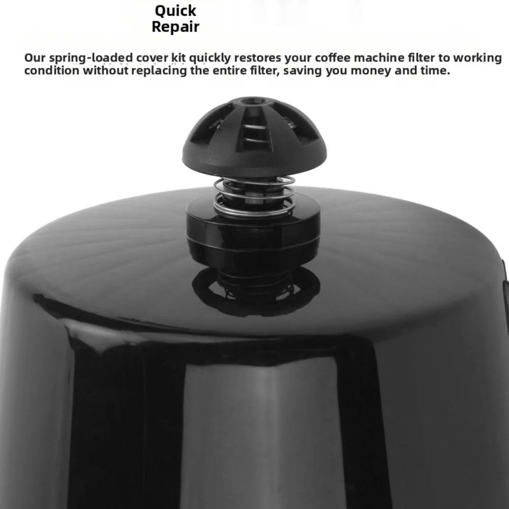 Easy Install Spring Loaded Stopper Kit for Coffee Makers Fits Most 4 to 12 Cup Drip Models Plastic and Springs Material