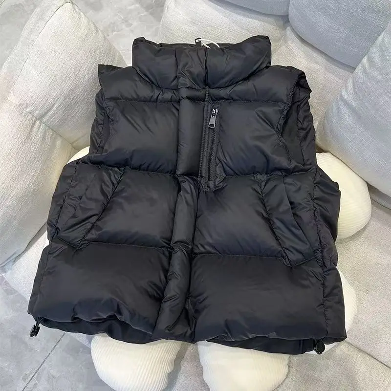 Children's Cotton Vest 2025 Autumn And Winter New Item Medium And Large Children's Outerwear Warm Vest 90-160CM