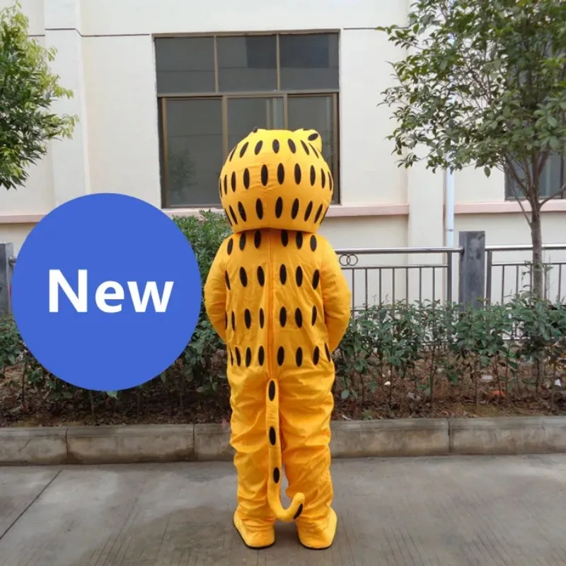 

Cosplay Yellow cat Costume Cartoon character costume Advertising Costume Party Fancy Dress Costume Animal carnival props adult