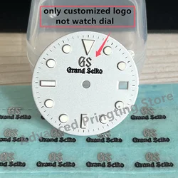 custom watch dial sticker 28.5mm gold metal transfer silver label small brand 3d logo customized name carve self-adhesive logo