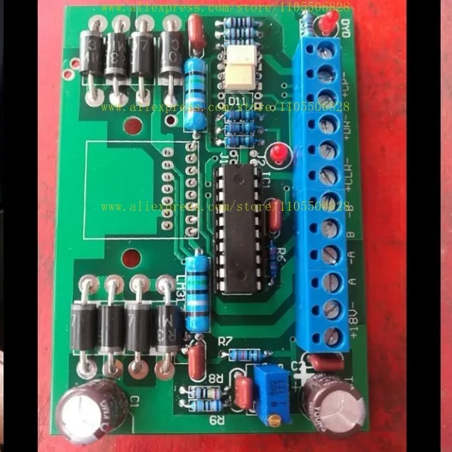 Fully automatic gluing and folding machine accessories, glue dispensing motor drive board, circuit board