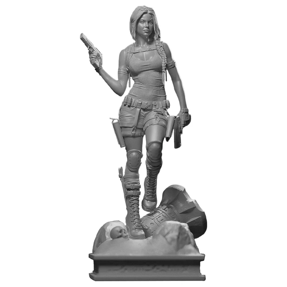 Lara Miniature Figure 1:24 Resin Model Kit Unpainted Plastic Model Kit  Anime Figure A581