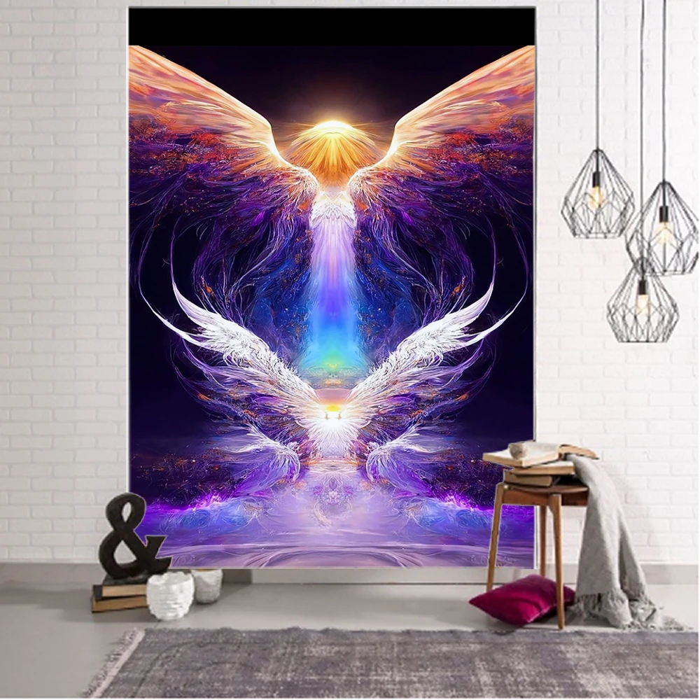 Angel Wings Dream Wings Background Decoration tapestry Dream Angel Wings Background Decoration tapestry Home Decoration