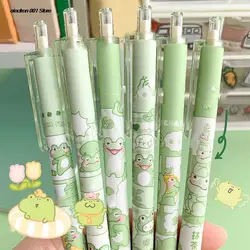 6Pcs Japanese Stationery Cute Pens School Korean Stationery Pen Kawaii Pen 0.5mm Cute Things Pens Kawaii Cute Pen